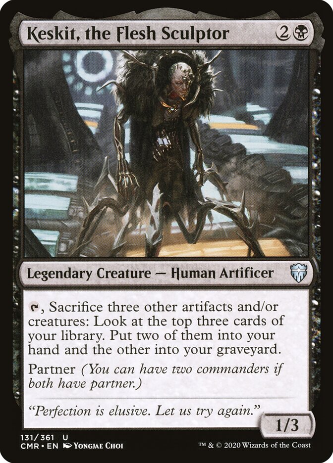 Keskit, the Flesh Sculptor - carta Magic The Gathering