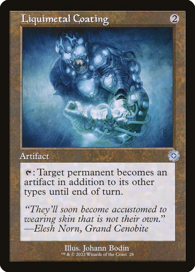 Liquimetal Coating - carta Magic The Gathering