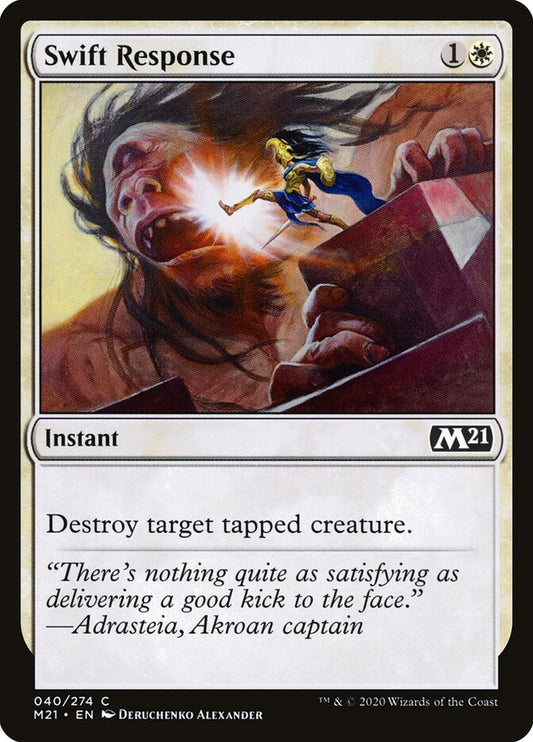 Swift Response - carta Magic The Gathering