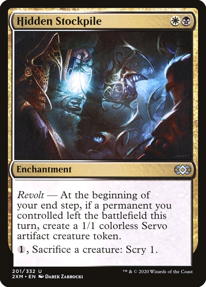 Hidden Stockpile - carta Magic The Gathering
