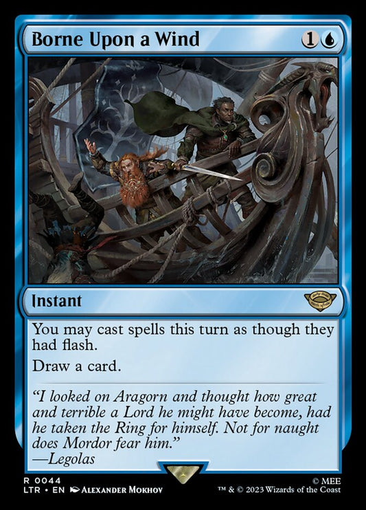 Borne Upon a Wind - carta Magic The Gathering