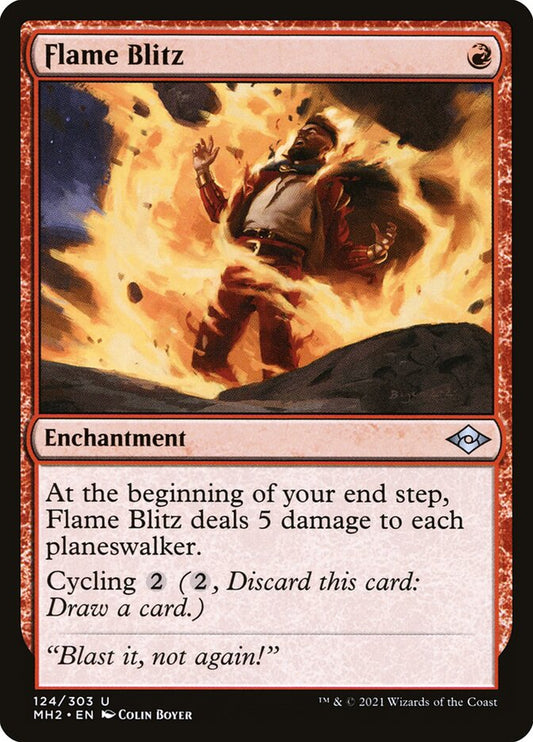 Flame Blitz - carta Magic The Gathering
