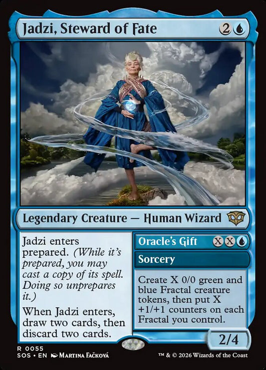Jadzi, Steward of Fate // Oracle's Gift - carta Magic The Gathering