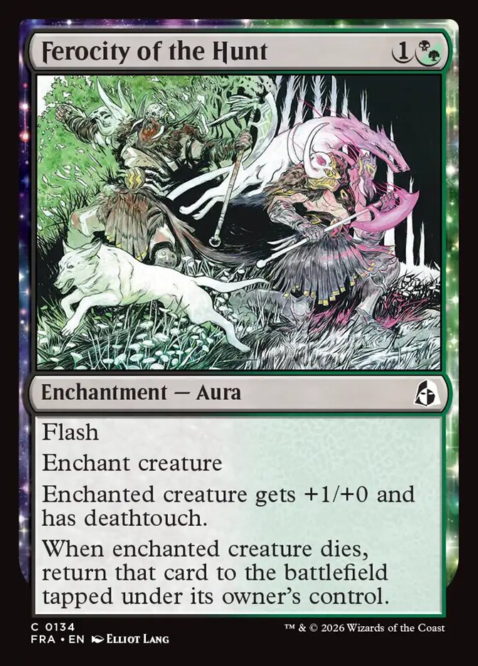 Ferocity of the Hunt - carta Magic The Gathering