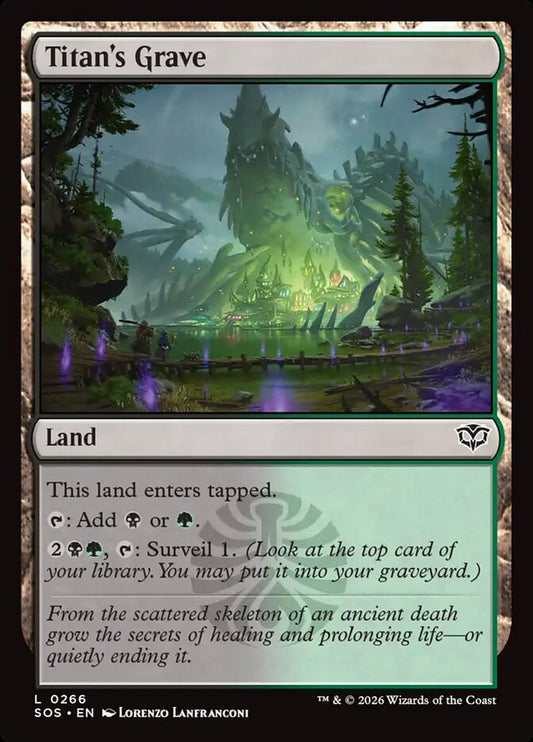 Titan's Grave - SOS-266-NF-STD