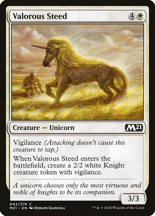 Valorous Steed - M21-042-NF-STD