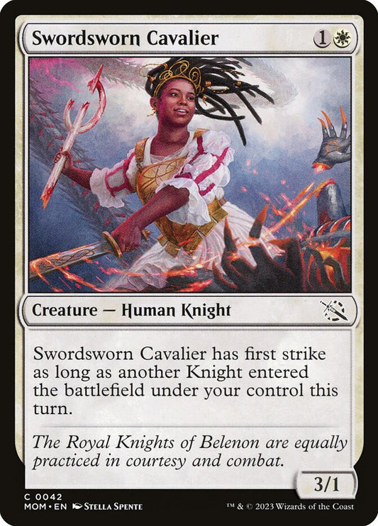 Swordsworn Cavalier - MOM-042-NF-STD