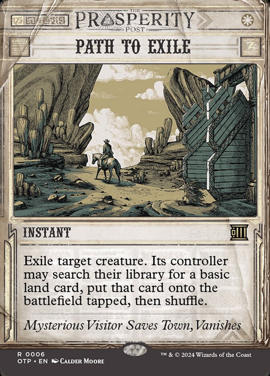 Path to Exile - carta Magic The Gathering