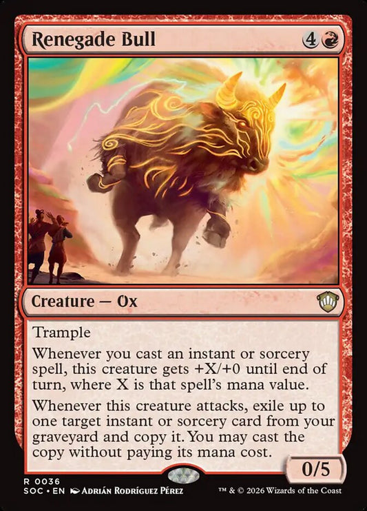 Renegade Bull - SOC-036-NF-STD