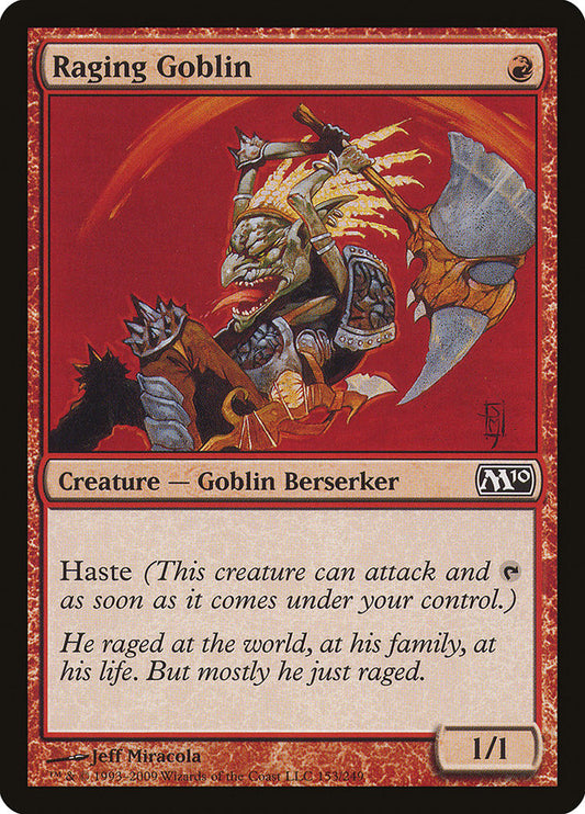 Raging Goblin - carta Magic The Gathering