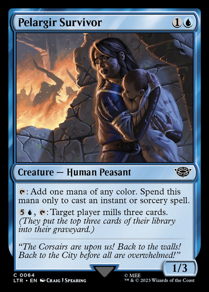 Pelargir Survivor - carta Magic The Gathering