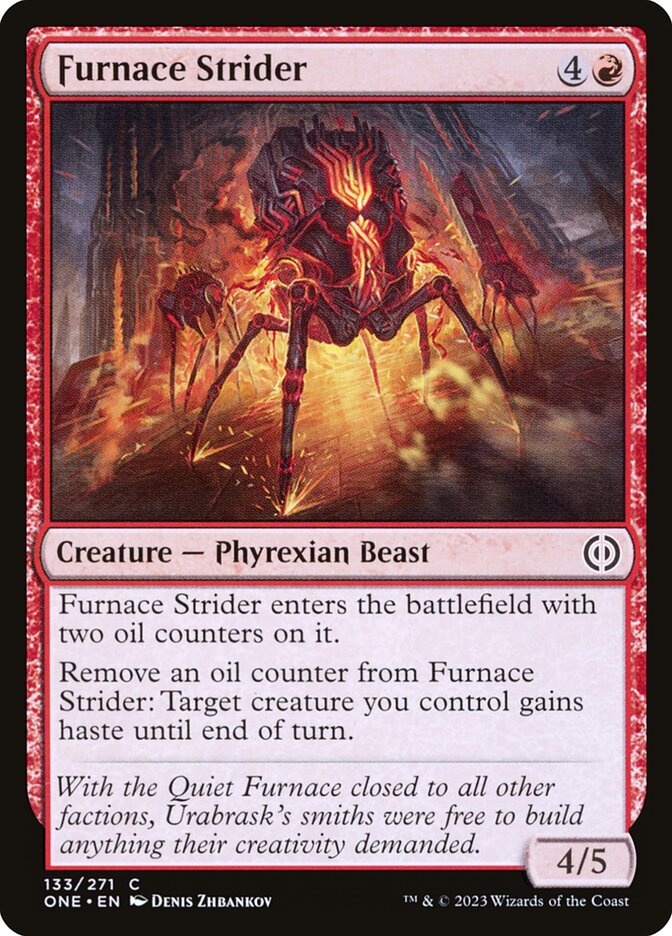 Furnace Strider - carta Magic The Gathering