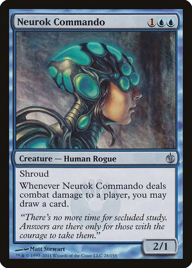 Neurok Commando - carta Magic The Gathering