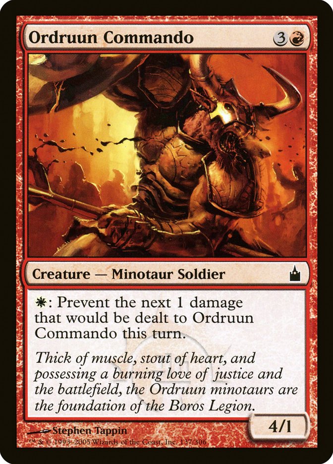 Ordruun Commando - carta Magic The Gathering