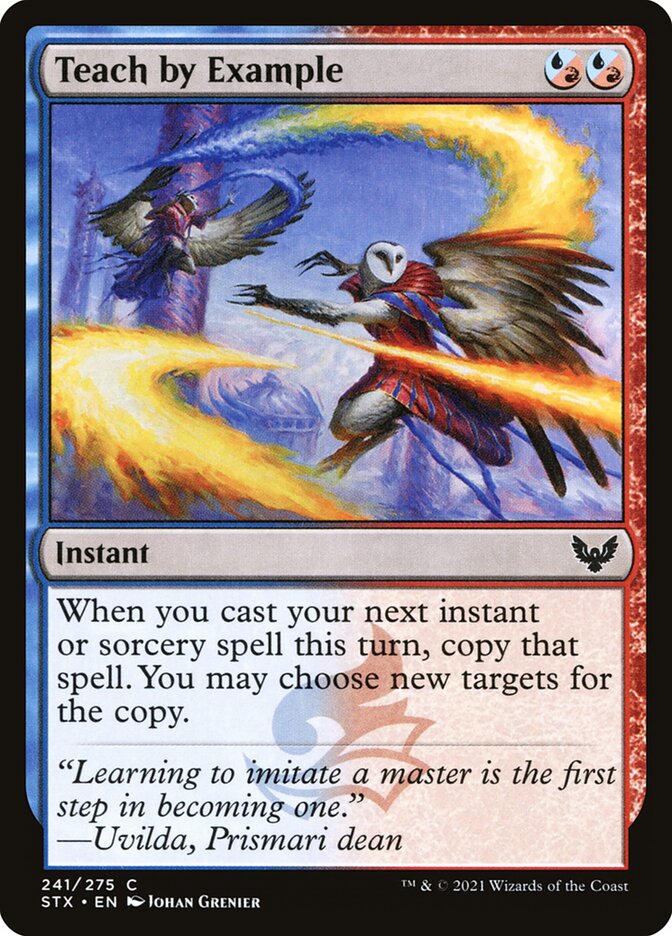Teach by Example - carta Magic The Gathering