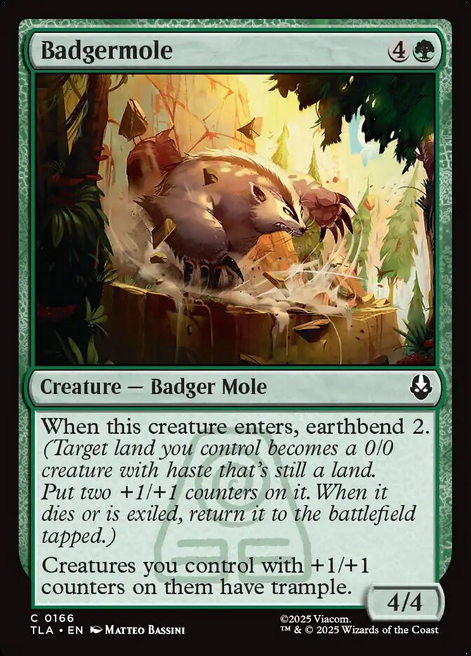 Badgermole - carta Magic The Gathering