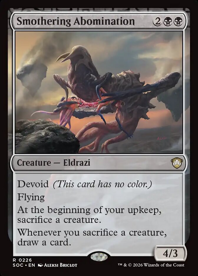 Smothering Abomination - carta Magic The Gathering