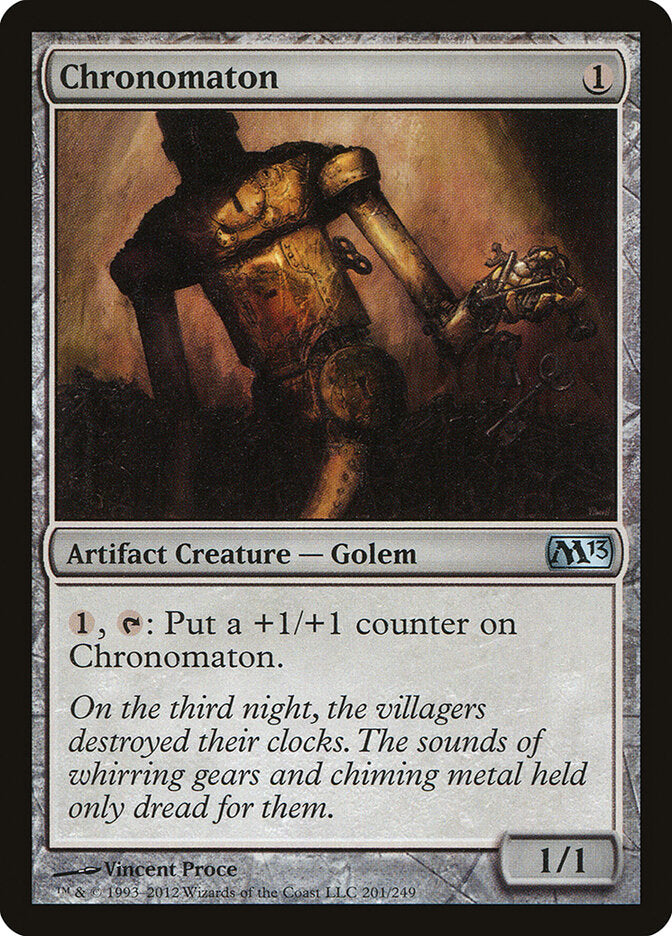 Chronomaton - carta Magic The Gathering
