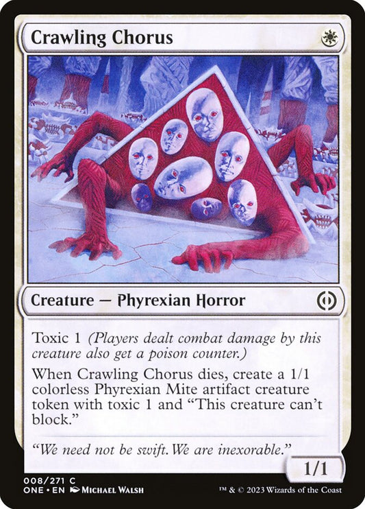 Crawling Chorus - carta Magic The Gathering