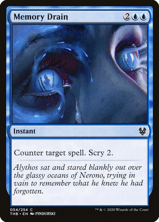 Memory Drain - carta Magic The Gathering