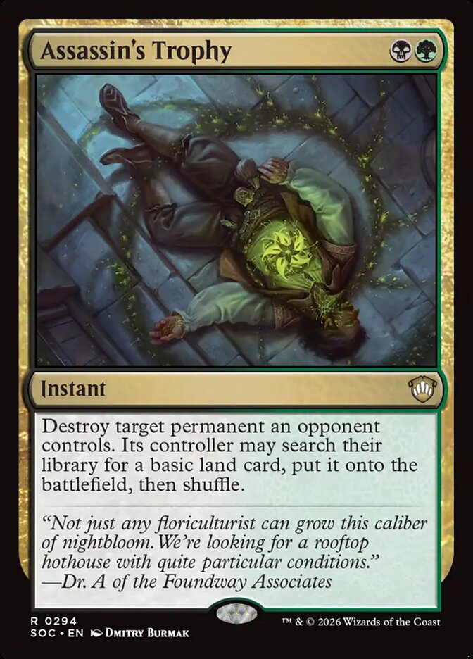 Assassin's Trophy - carta Magic The Gathering