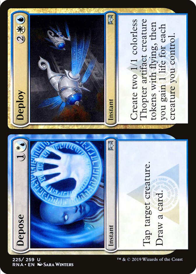 Depose // Deploy - carta Magic The Gathering