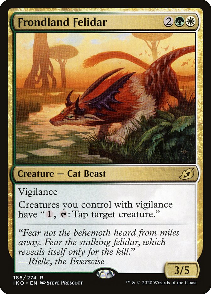 Frondland Felidar - carta Magic The Gathering