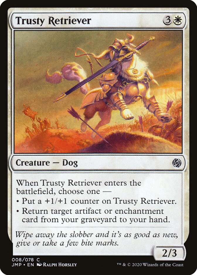 Trusty Retriever - carta Magic The Gathering