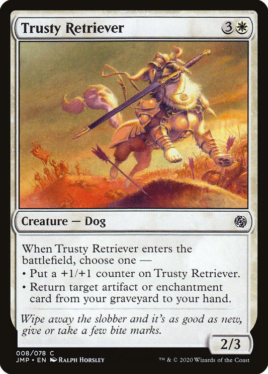 Trusty Retriever - carta Magic The Gathering