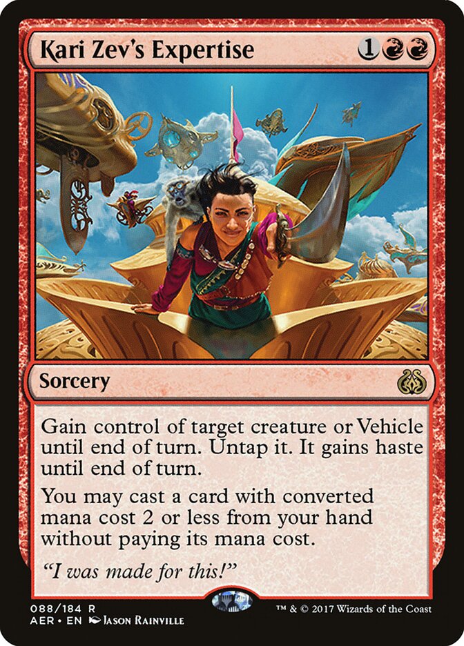 Kari Zev's Expertise - carta Magic The Gathering
