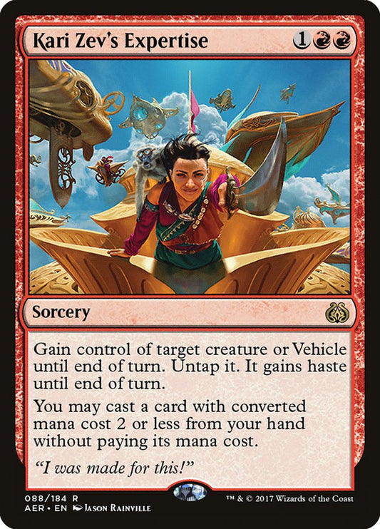 Kari Zev's Expertise - carta Magic The Gathering