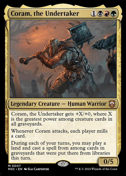 Coram, the Undertaker - M3C-007-F-LDG