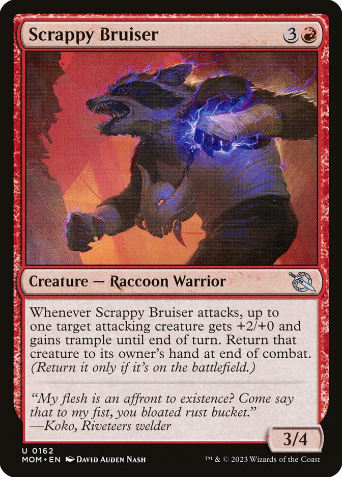 Scrappy Bruiser - carta Magic The Gathering