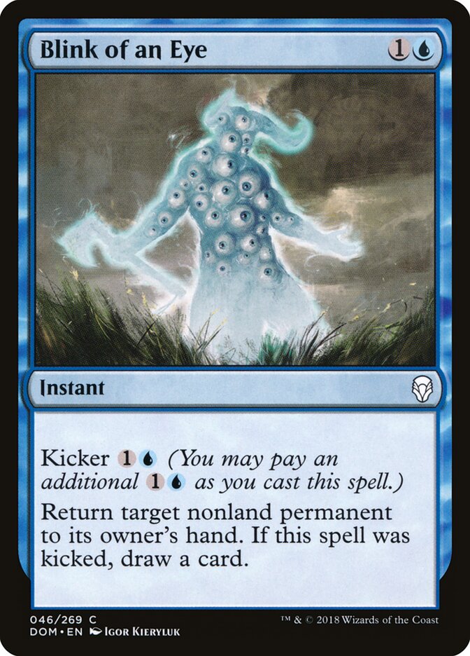 Blink of an Eye - carta Magic The Gathering