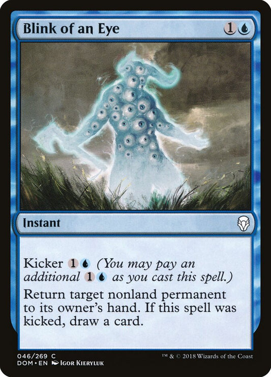 Blink of an Eye - carta Magic The Gathering
