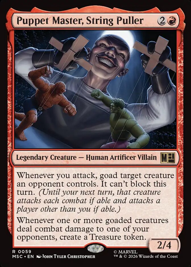 Puppet Master, String Puller - carta Magic The Gathering