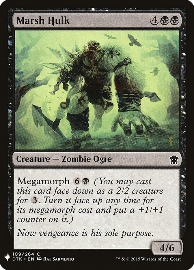 Marsh Hulk - PLST-DTK-109-NF-STD