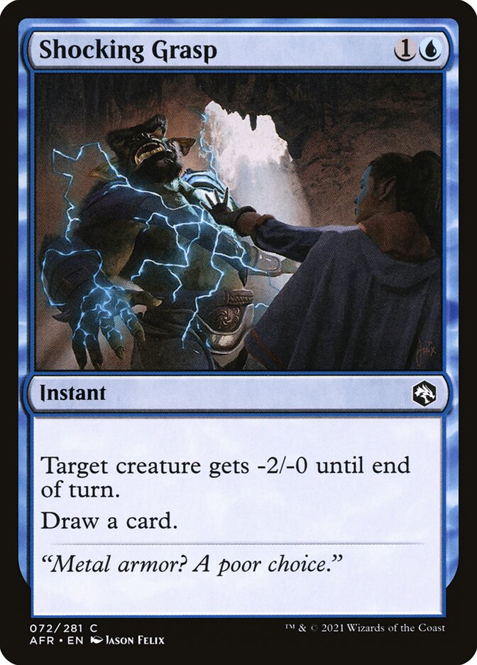 Shocking Grasp - AFR-072-NF-STD