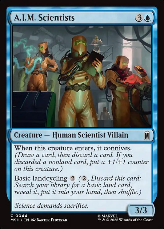 A.I.M. Scientists - carta Magic The Gathering