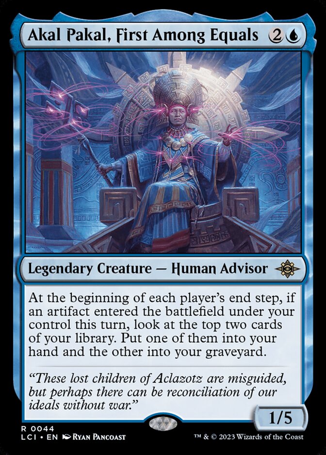 Akal Pakal, First Among Equals - carta Magic The Gathering