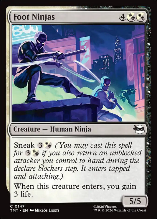 Foot Ninjas - carta Magic The Gathering