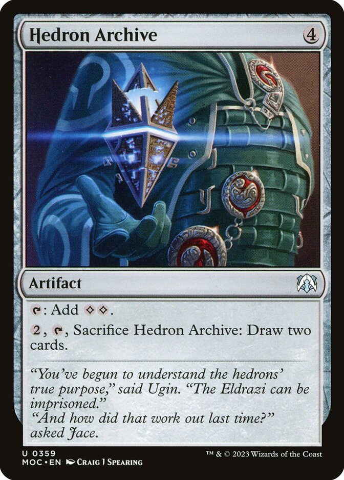 Hedron Archive - carta Magic The Gathering