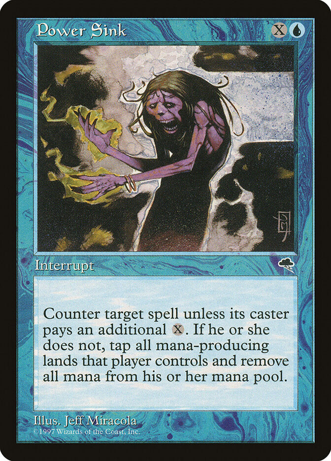 Power Sink - carta Magic The Gathering