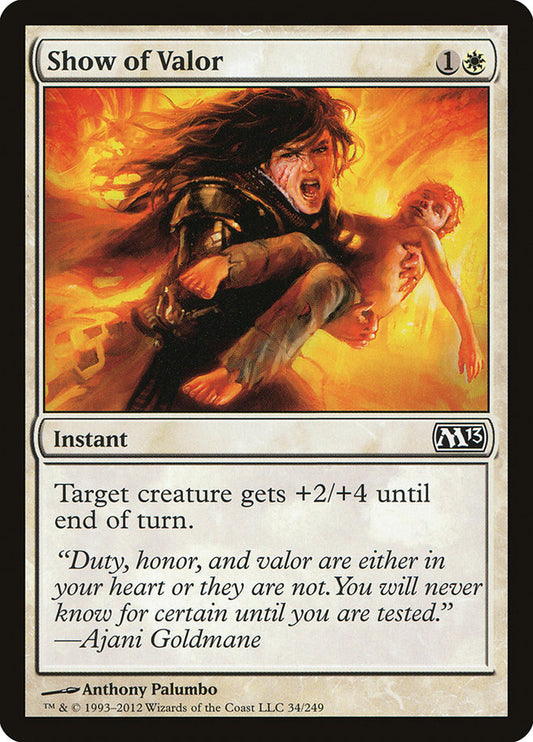 Show of Valor - M13-034-NF-STD