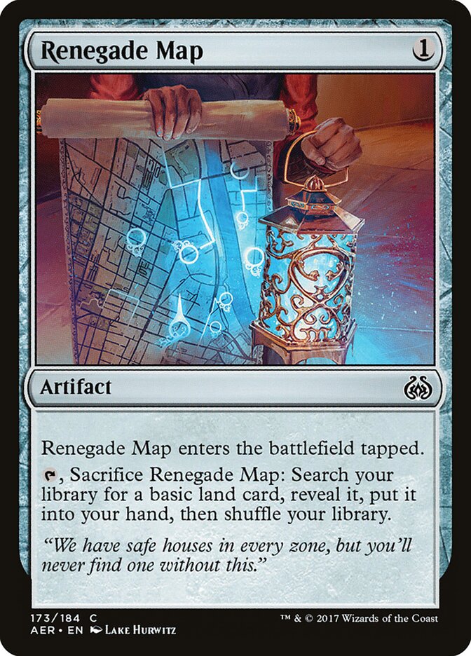Renegade Map - carta Magic The Gathering