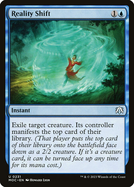 Reality Shift - carta Magic The Gathering