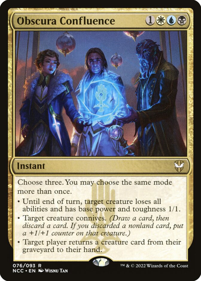 Obscura Confluence - carta Magic The Gathering