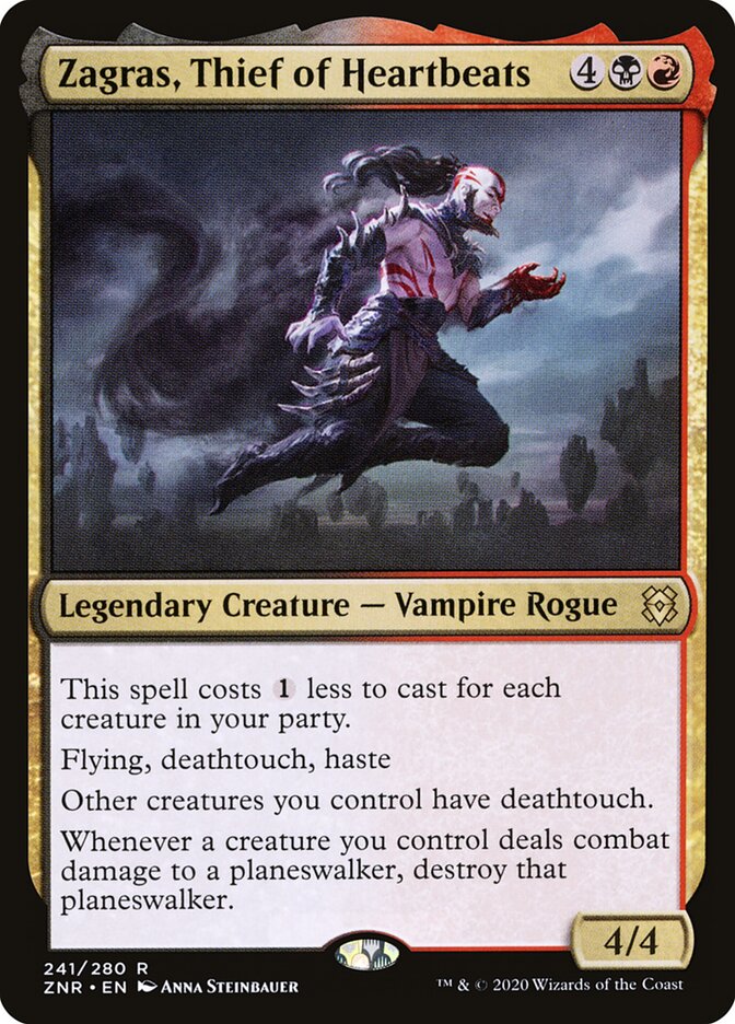 Zagras, Thief of Heartbeats - carta Magic The Gathering