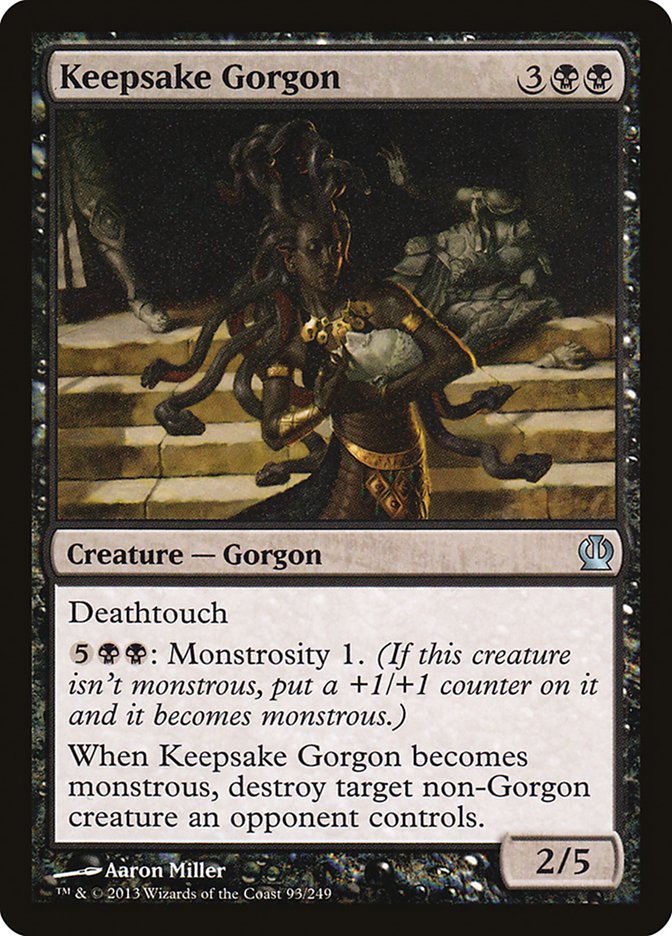 Keepsake Gorgon - carta Magic The Gathering