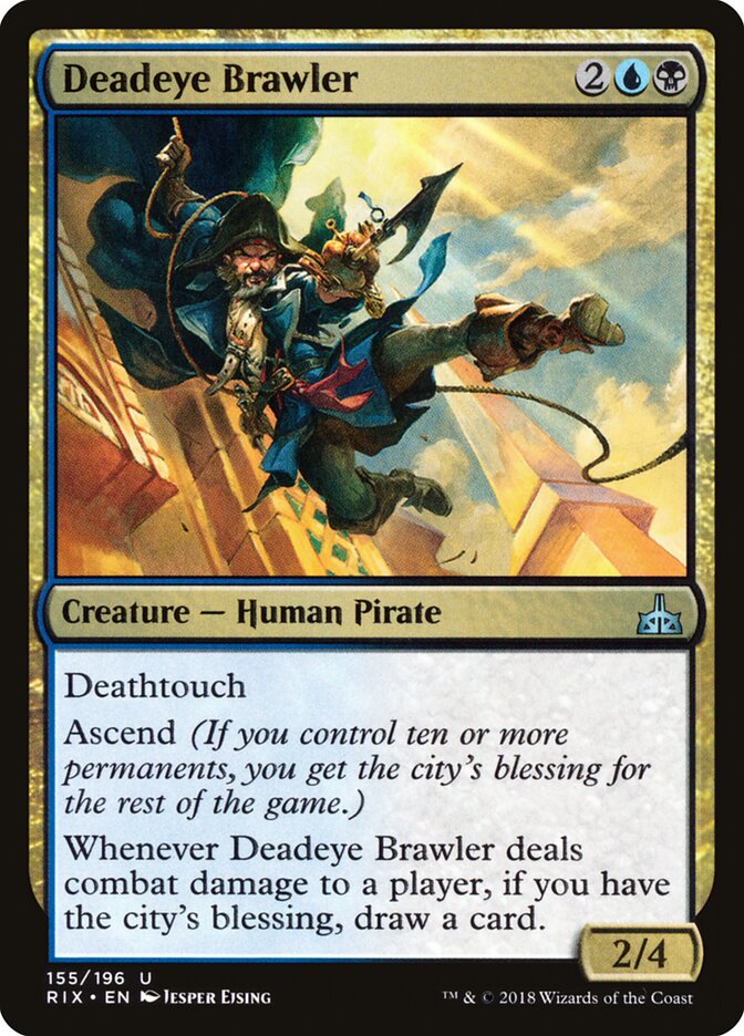 Deadeye Brawler - carta Magic The Gathering
